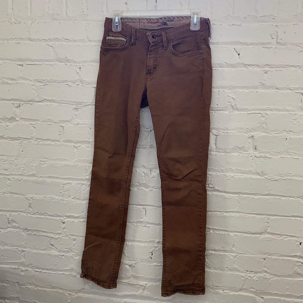 Men’s Vans V76 Skinny Colored Denim